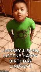 Listen Linda Happy Birthday Meme GIF