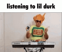 Listening To Lil Durk GIF