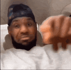 Listening To Music Lebron James Jamming GIF