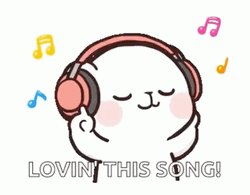 Listening To Music Milk And Mocha Dj  GIF