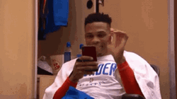 Listening To Music Russell Westbrook GIF