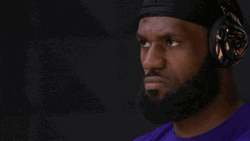 Listening To Music Vibing Lebron James GIF