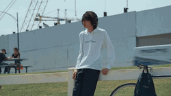 Listening To Music Video Running Couple GIF