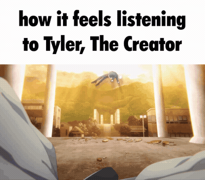 Listening To Tyler, The Creator GIF