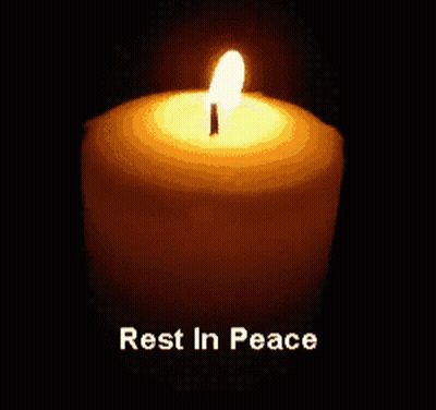 Lit Candle Rest In Peace GIF