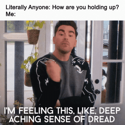 Literally Anyone How Are You Holding Up GIF