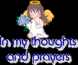 Little Angel In My Thoughts And Prayers GIF