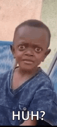 Little Boy Funny Surprised Face Ehh Huh GIF
