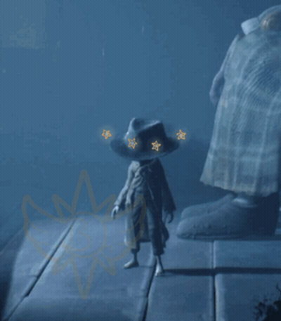 Little Boy In Cowboy Hat With Stars On Face GIF