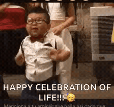 Little Boy In Tuxedo And Bow Tie Dancing GIF