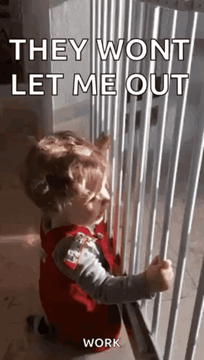 Little Boy Looking Out Window Saying They Won T Let Me Out GIF