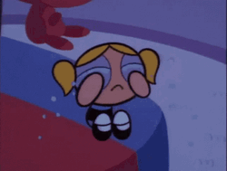 Little Bubbles Girl Crying GIF
