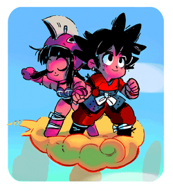 Little Chi Chi Baby Goku GIF