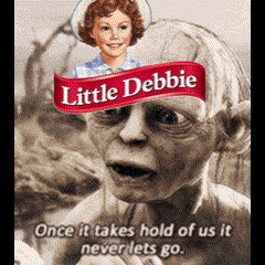 Little Debbie Advertisement With Gnome GIF