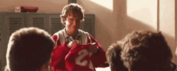 Little Giants Showing Uniforms GIF