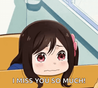Little Girl Crying Saying I Miss You So Much GIF
