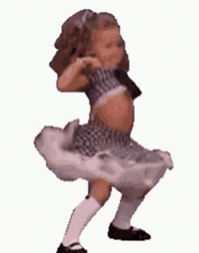 Little Girl Dancing GIF