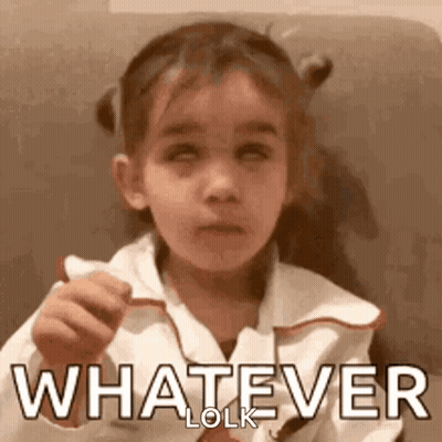 Little Girl Eating Bread Making Face GIF