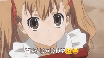 Little Girl Holding Chocolates Says Yes Daddy GIF