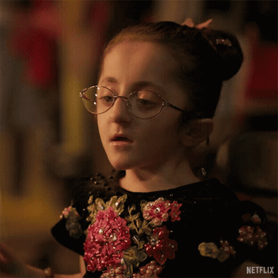Little Girl In Glasses And Bun Says I Got This GIF