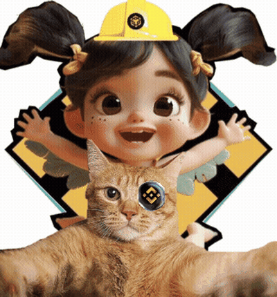 Little Girl In Hard Hat Holding Cat On Shoulders GIF