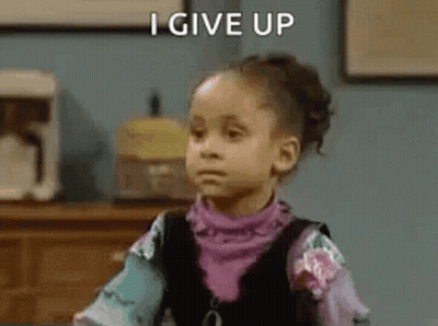 Little Girl Making A Face GIF