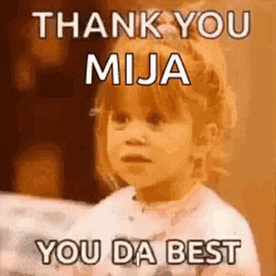 Little Girl Making Funny Face Saying Thank You GIF