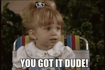 Little Girl Saying You Got It Dude GIF