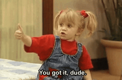 Little Girl Thumbs Up You Got It Dude GIF