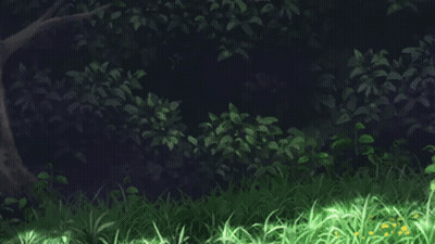 Little Girl With Pigtails Hiding In Grass GIF