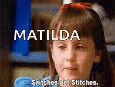 Little Girl With Red Bow Making Funny Face GIF