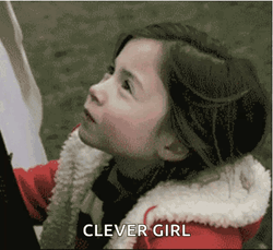 Little Kid The Clever Girl Smirk GIF