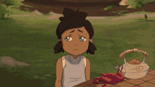 Little Korra Saying Sorry GIF