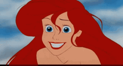 Little Mermaid Ariel Smiling GIF