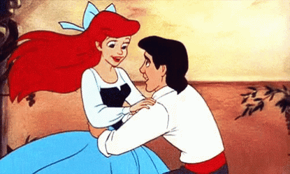 Little Mermaid Ariel Twirl Dance GIF