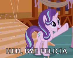 Little Pony Bye Felicia GIF