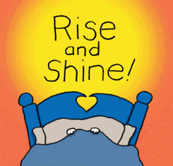 Little Puppy Animated Good Morning Monday Shine GIF