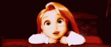 Little Rapunzel Sigh Of Relief GIF