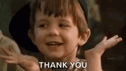Little Rascal Flattered Says Thank You GIF