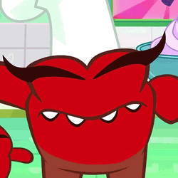 Little Red Creature Not Again Reaction GIF