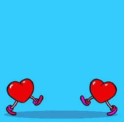 Little Red Hearts Fusion GIF