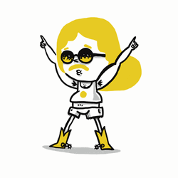 Little Rock Star Hip Thrust GIF