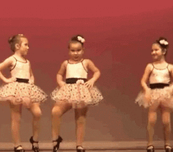 Little Sassy Ballerinas GIF