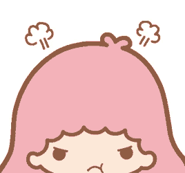 Little Twin Star Angry GIF