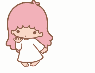 Little Twin Star Bow GIF