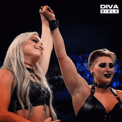 Liv Morgan And Rhea Ripley GIF