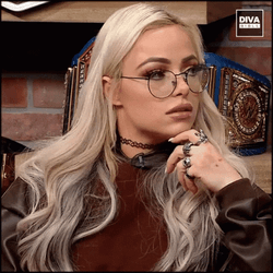 Liv Morgan Wearing Eyeglasses GIF