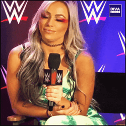Liv Morgan WWE Press Con GIF