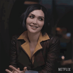 Live Action Faye Valentine Eyebrow Raise GIF