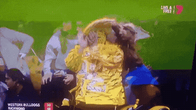 Live And Free Advertisement Western Bulldogs GIF
